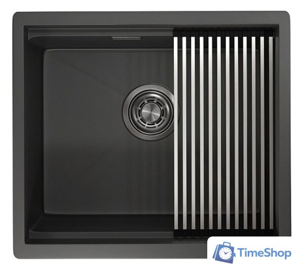 Кухонная мойка Granula KS-5045U (черный матовый) - Изображение №1 — Интернет-магазин Time-Shop