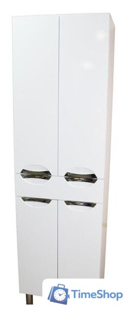  СанитаМебель Шкаф для ванной Камелия-55 Д3 (белый) - Изображение №1 — Интернет-магазин Time-Shop