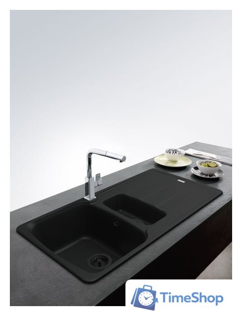 Кухонная мойка Franke Antea AZG 651-97 114.0693.549 (матовый черный) - Изображение №2 — Интернет-магазин Time-Shop