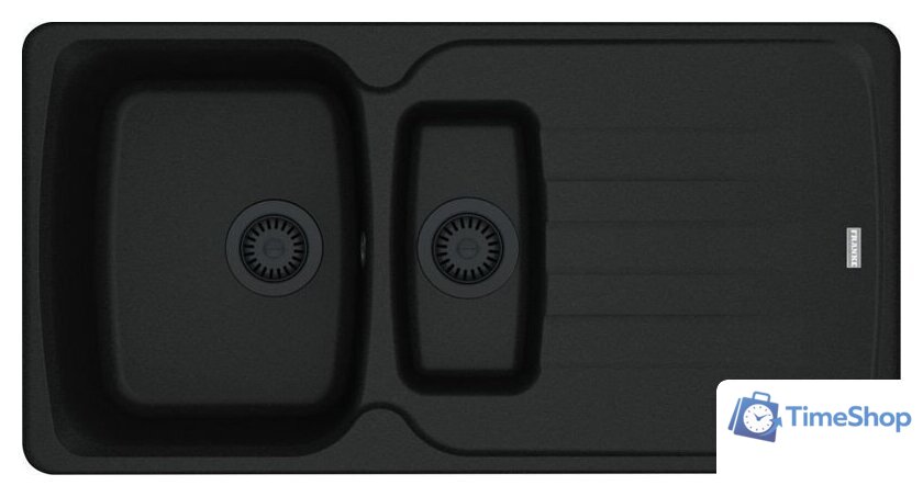 Кухонная мойка Franke Antea AZG 651-97 114.0693.549 (матовый черный) - Изображение №1 — Интернет-магазин Time-Shop