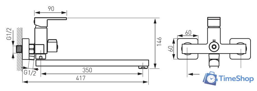 Смеситель Ferro Zicco BZI55A - Изображение №2 — Интернет-магазин Time-Shop