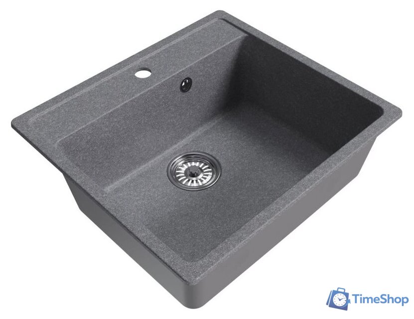 Кухонная мойка Mixline ML-GM15 551920 (графитовый) - Изображение №2 — Интернет-магазин Time-Shop
