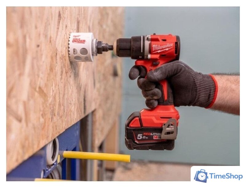 Дрель-шуруповерт Milwaukee M18 M18BLDDRC-0X 4933492832 (без АКБ, кейс) - Изображение №7 — Интернет-магазин Time-Shop