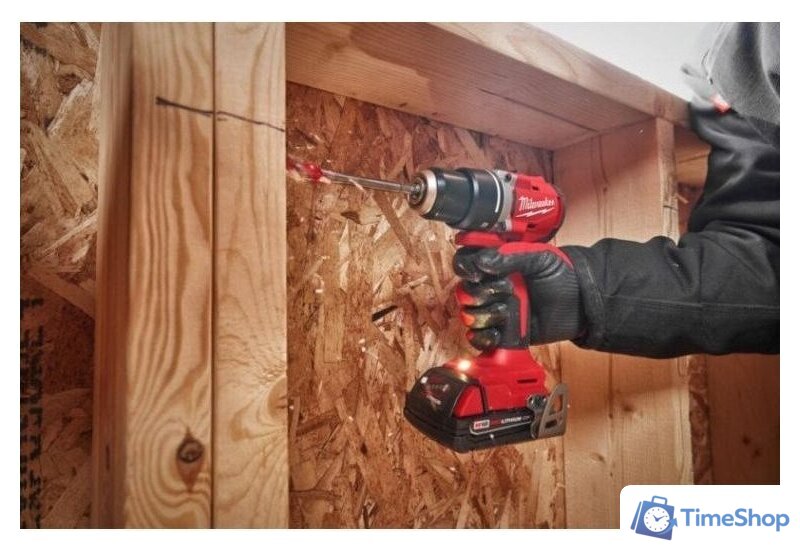 Дрель-шуруповерт Milwaukee M18 M18BLDDRC-0X 4933492832 (без АКБ, кейс) - Изображение №5 — Интернет-магазин Time-Shop