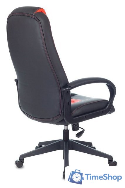 Игровое (геймерское) кресло Zombie Viking-8 (экокожа черный/красный) - Изображение №4 — Интернет-магазин Time-Shop