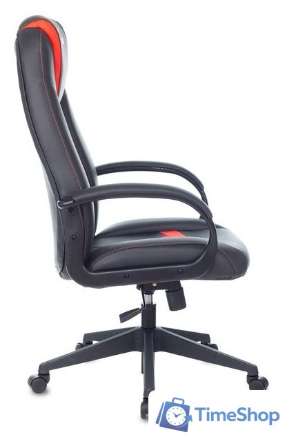 Игровое (геймерское) кресло Zombie Viking-8 (экокожа черный/красный) - Изображение №3 — Интернет-магазин Time-Shop