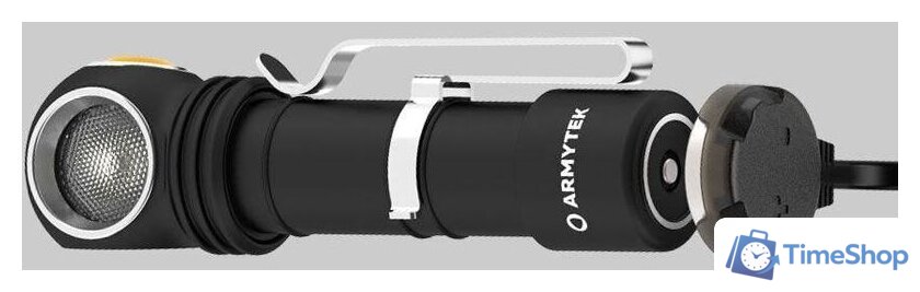 Фонарь Armytek Wizard C2 WR Magnet USB (теплый) - Изображение №4 — Интернет-магазин Time-Shop