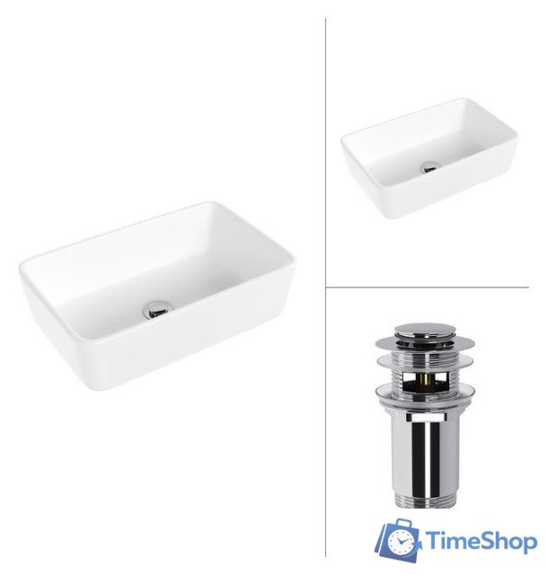 Умывальник Lauter 21674A + клапан 21190CH - Изображение №1 — Интернет-магазин Time-Shop