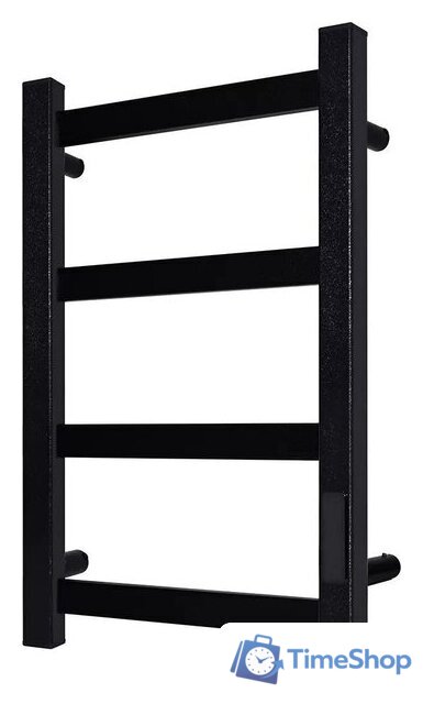 Полотенцесушитель Gloss & Reiter Pro-line E2.L.30x50.P4 (П) (timer, муар черный) - Изображение №2 — Интернет-магазин Time-Shop