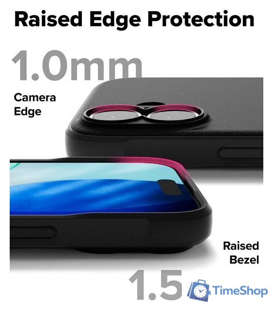 Чехол для телефона Ringke Onyx Magnetic для iPhone 17 Black - Изображение №10 — Интернет-магазин Time-Shop
