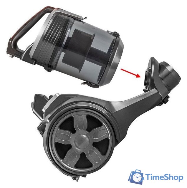 Пылесос Endever SkyClean VC-660 (серый/мокко) - Изображение №6 — Интернет-магазин Time-Shop