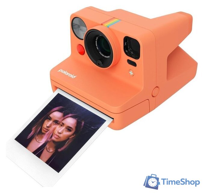 Фотоаппарат Polaroid Now+ Instant Camera Generation 3 (коралловый) - Изображение №2 — Интернет-магазин Time-Shop
