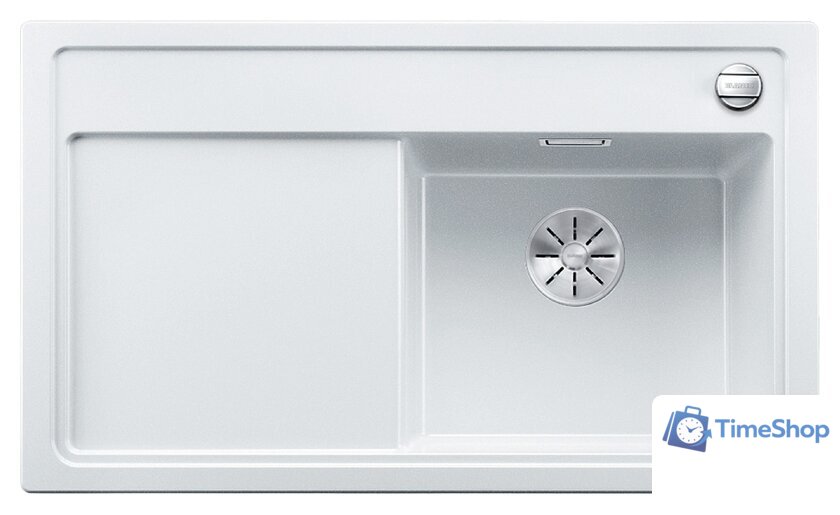 Кухонная мойка Blanco Zenar 45 S-F (правая, белый) - Изображение №1 — Интернет-магазин Time-Shop