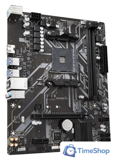 Материнская плата Gigabyte B450M K (rev. 1.0) - Изображение №2 — Интернет-магазин Time-Shop