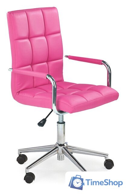 Компьютерное кресло Halmar GONZO 2 (розовый) - Изображение №1 — Интернет-магазин Time-Shop