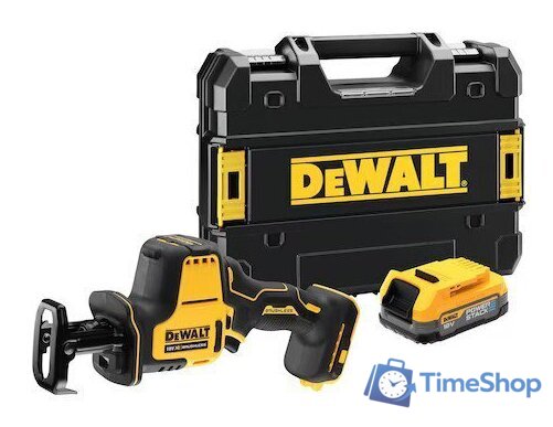 Сабельная пила DeWalt DCS369E1T (с 1-им АКБ, кейс) - Изображение №1 — Интернет-магазин Time-Shop