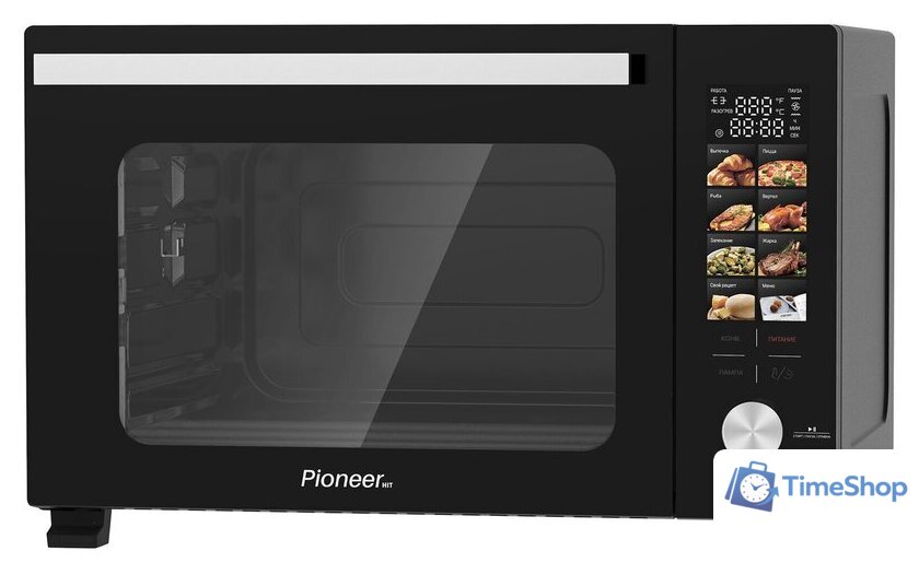 Мини-печь Pioneer MO5050G (черный) - Изображение №1 — Интернет-магазин Time-Shop