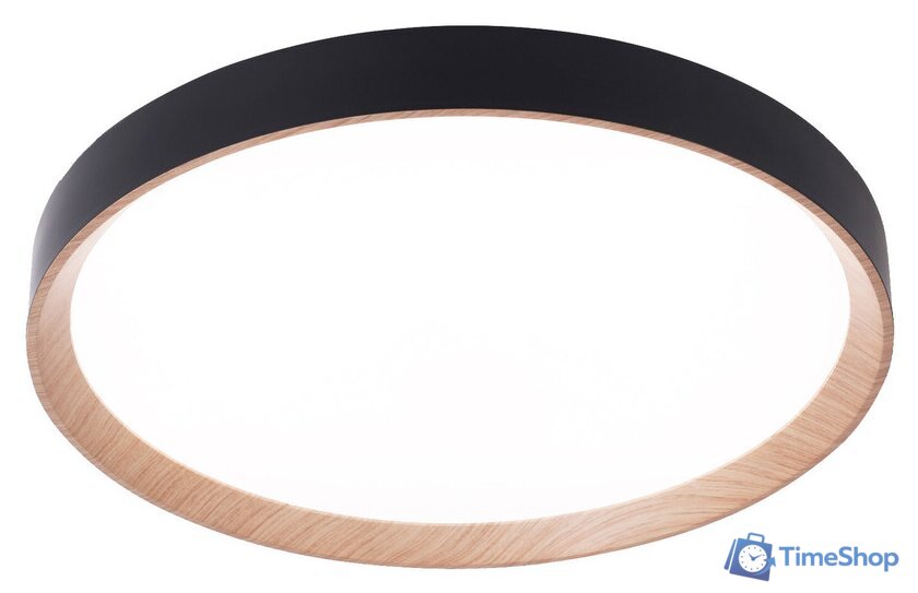 Припотолочная люстра Ambrella light Orbital FZ1326 BK/LWD (черный/светлое дерево) - Изображение №1 — Интернет-магазин Time-Shop