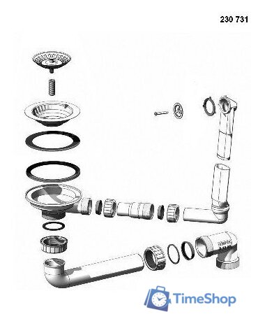 Кухонная мойка Blanco Naya XL 9 521816 (белый) - Изображение №5 — Интернет-магазин Time-Shop