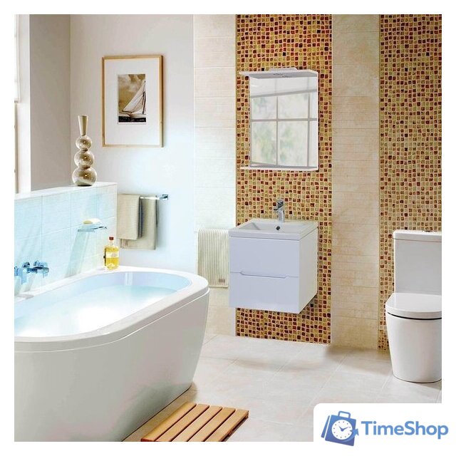  Onika Тумба Айленд 50.13 под умывальник Como 50 (белый) - Изображение №3 — Интернет-магазин Time-Shop