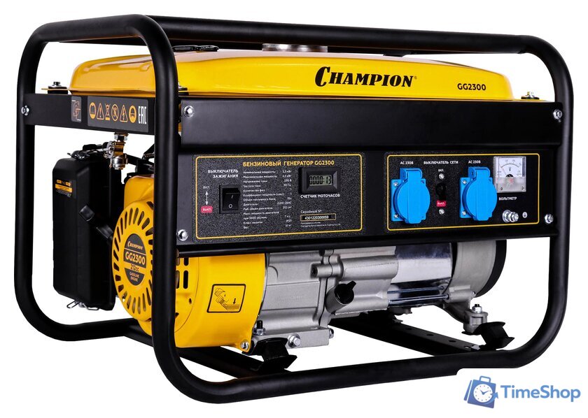 Бензиновый генератор Champion GG2300 - Изображение №1 — Интернет-магазин Time-Shop