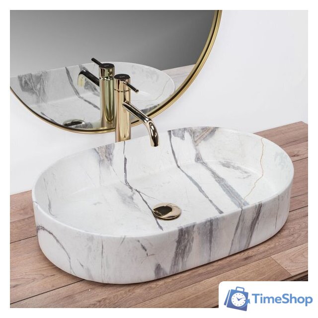 Умывальник Rea Nadia 60 Sand REA-U5800 - Изображение №2 — Интернет-магазин Time-Shop