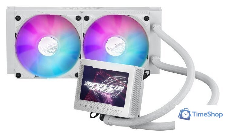 Система жидкостного охлаждения для процессора ASUS ROG Ryujin III 240 ARGB White Edition - Изображение №1 — Интернет-магазин Time-Shop