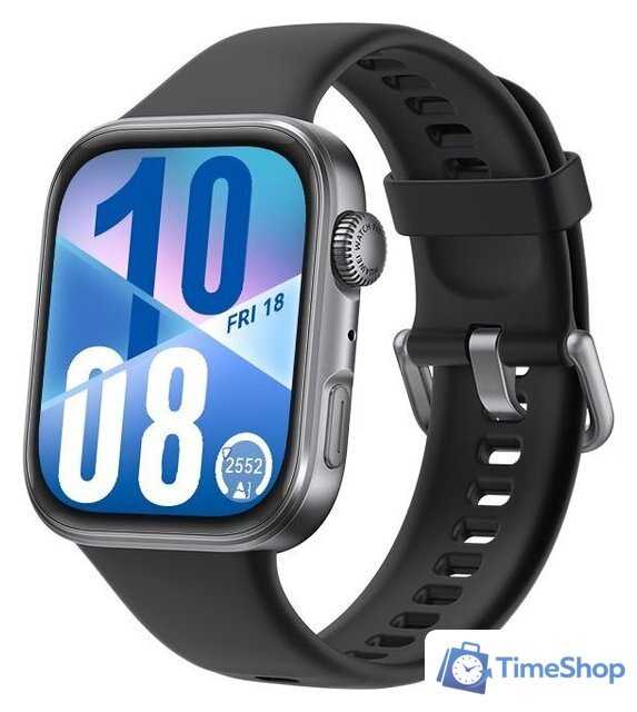 Умные часы Huawei Watch FIT 4 (черный, с черным силиконовым ремешком, международная версия) - Изображение №1 — Интернет-магазин Time-Shop