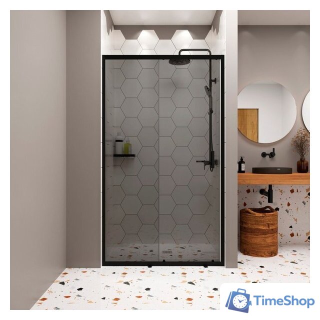 Душевая дверь Domani-Spa DoorCube 100x190 DS04DCb100L0T00.Gt-Black - Изображение №9 — Интернет-магазин Time-Shop