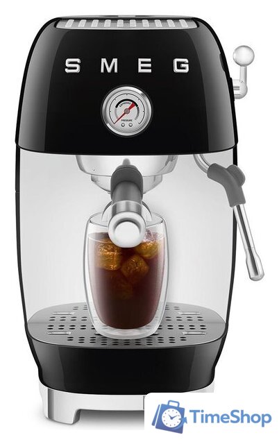 Рожковая кофеварка Smeg ECF03BLEU - Изображение №8 — Интернет-магазин Time-Shop