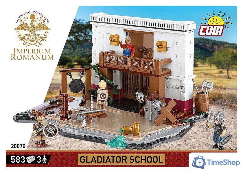 Конструктор Cobi Historical Collection Imperium Romanum Gladiator School - Изображение №1 — Интернет-магазин Time-Shop
