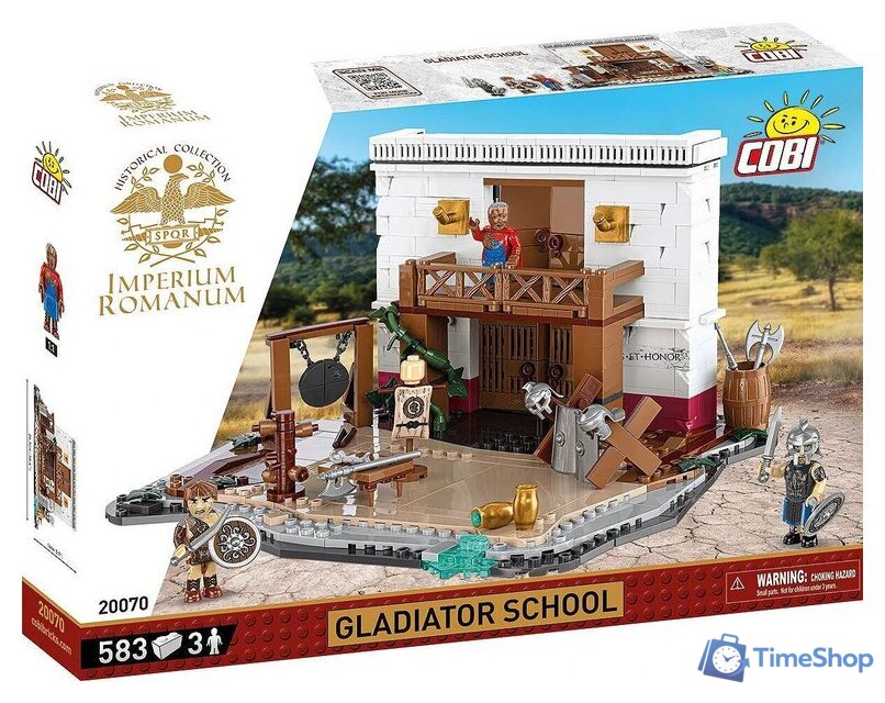 Конструктор Cobi Historical Collection Imperium Romanum Gladiator School - Изображение №12 — Интернет-магазин Time-Shop