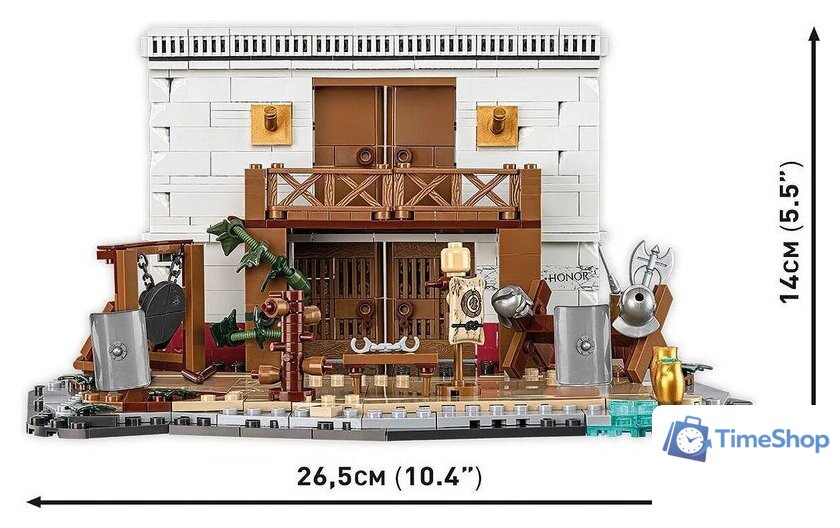 Конструктор Cobi Historical Collection Imperium Romanum Gladiator School - Изображение №11 — Интернет-магазин Time-Shop