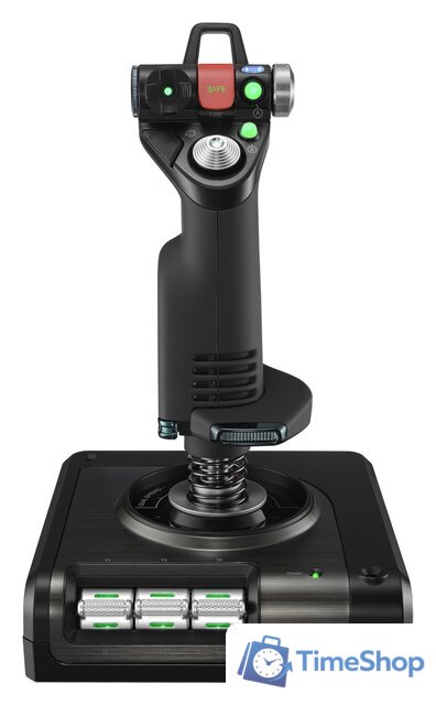 Оборудование для авиасимов Logitech G Saitek X52 Professional H.O.T.A.S. - Изображение №4 — Интернет-магазин Time-Shop