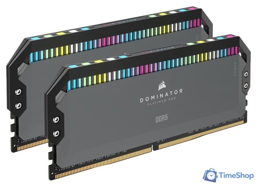 Оперативная память Corsair Dominator Platinum RGB 2x16ГБ DDR5 6000 МГц CMT32GX5M2B6000Z30K - Изображение №1 — Интернет-магазин Time-Shop