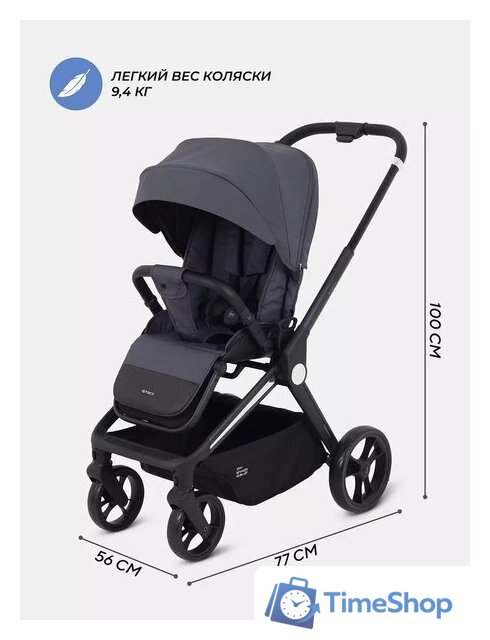 Коляска прогулочная «книга» MOWbaby Finch MB105 (бежевый) - Изображение №5 — Интернет-магазин Time-Shop