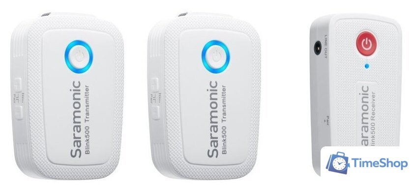 Радиосистема Saramonic Blink 500 B2W (TXW+TXW+RXW) - Изображение №1 — Интернет-магазин Time-Shop