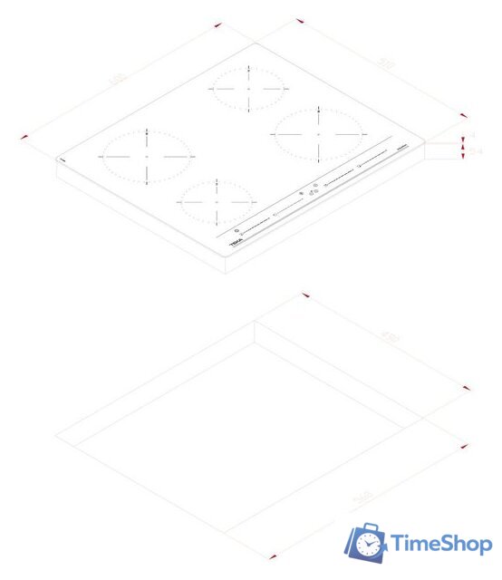 Варочная панель TEKA IZC 64010 BK MSS - Изображение №10 — Интернет-магазин Time-Shop