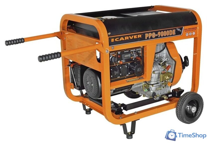 Дизельный генератор Carver PPG-9000DE - Изображение №4 — Интернет-магазин Time-Shop