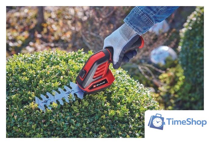 Кусторез + ножницы Einhell GC-CG 3,6/70 Li WT 3410365 (с 1-им АКБ) - Изображение №7 — Интернет-магазин Time-Shop