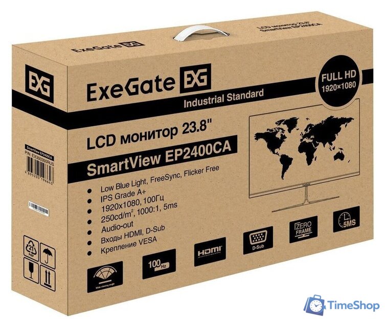 Монитор ExeGate SmartView EP2400CA EX300350RUS - Изображение №10 — Интернет-магазин Time-Shop