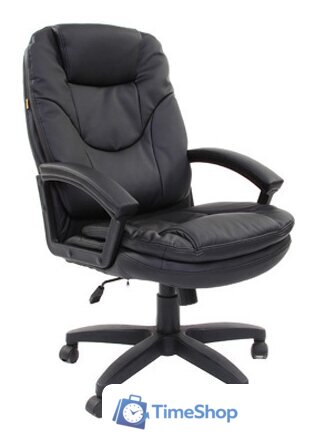 Офисное кресло CHAIRMAN 668LT (черный) - Изображение №1 — Интернет-магазин Time-Shop