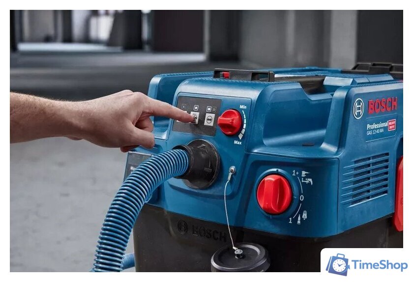 Пылесос Bosch GAS 12-40 MA Professional 06019M0120 - Изображение №11 — Интернет-магазин Time-Shop