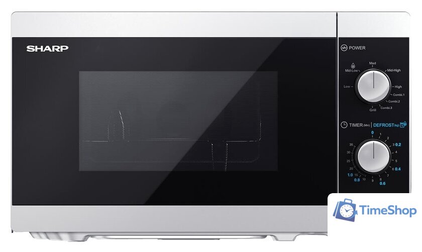Микроволновая печь Sharp YC-MG01E-S - Изображение №1 — Интернет-магазин Time-Shop