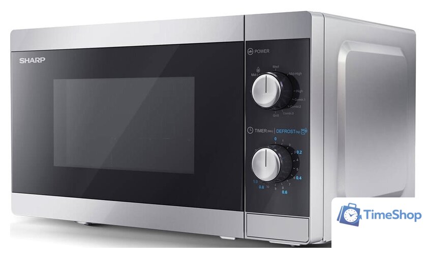 Микроволновая печь Sharp YC-MG01E-S - Изображение №3 — Интернет-магазин Time-Shop
