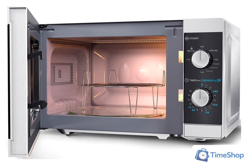 Микроволновая печь Sharp YC-MG01E-S - Изображение №4 — Интернет-магазин Time-Shop
