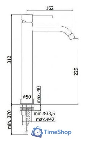 Смеситель Paffoni Light LIG081BO - Изображение №2 — Интернет-магазин Time-Shop
