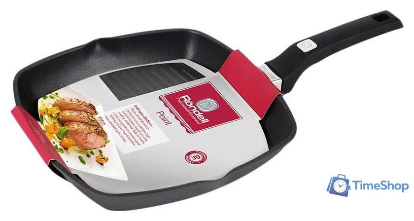 Сковорода-гриль Rondell Point RDA-1350 - Изображение №4 — Интернет-магазин Time-Shop