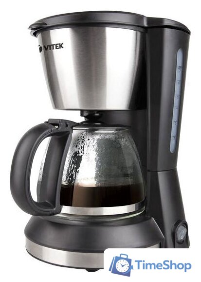 Капельная кофеварка Vitek VT-1506 BK - Изображение №1 — Интернет-магазин Time-Shop