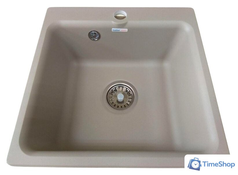 Кухонная мойка GranFest SMART GF-SM430 (песочный) - Изображение №1 — Интернет-магазин Time-Shop